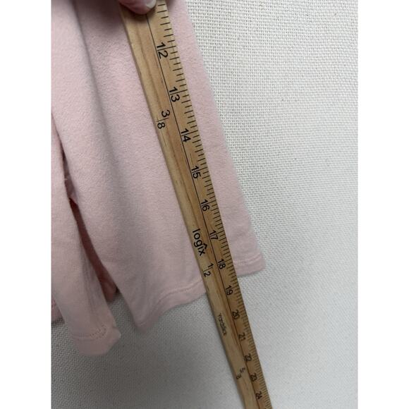 EILEEN FISHER Women’s Sz M Turtleneck Tencel Lyocell Light Pink Very Soft Top - Picture 10 of 13